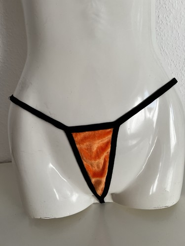 Bikini hose string orange - bikini,