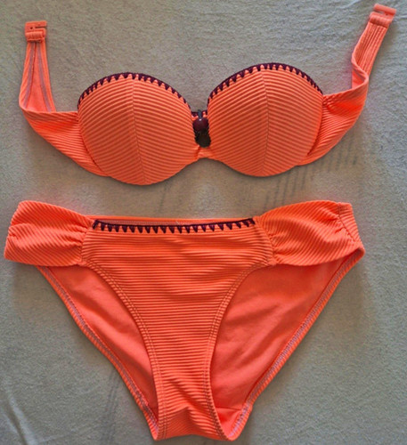 Damen bikini teilig - damen, gerippt