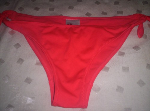Bikinihose von orange - bikinihose, "h&m",