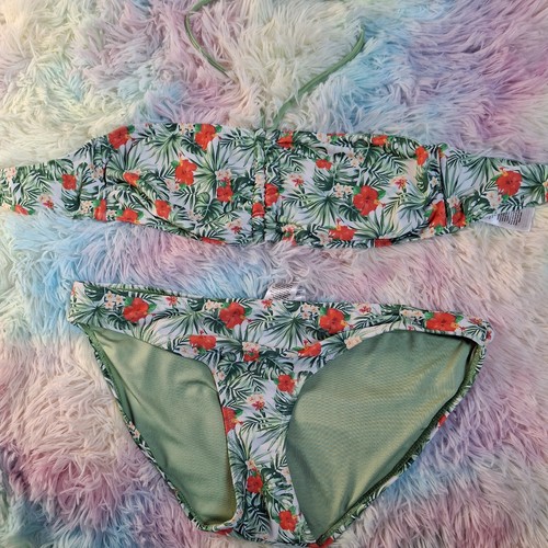 Bikini tropikal blumen - m,