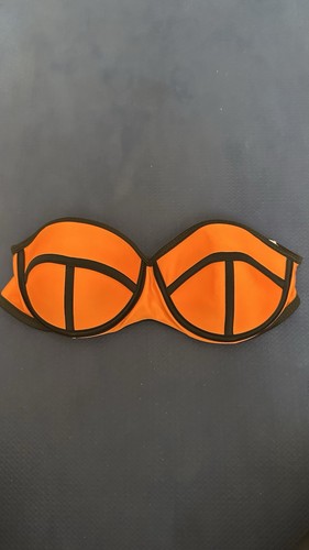 Bikini oberteil orange - orange, damen